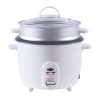 ZEN RICE COOKER 400 WITH STEAM BOWL GLASS LID 1.0 LTR