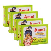 AMUL BUTTER UNSALTED 4X100 GMS