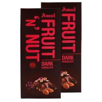 AMUL FRUIT&NUT DARK CHOCOLATE 2X150 GMS