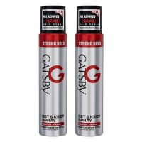 GATSBY SET AND KEEP SUPER HARD HAIR SPRAY 2X250 ML