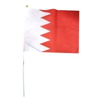 BAHRAIN FLAG 12X14 CM