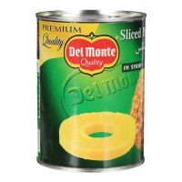 DELMONTE SLICED PINEAPPLE IN SYRUP 570 GMS