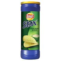 LAY`S STAX SOUR CREAM&ONION 155.9 GMS