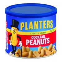 PLANTERS COCKTAIL PEANUTS LITGHT SALTED 12 OZ