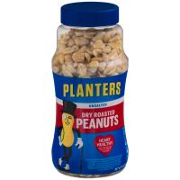 PLANTERS DRY ROASTED PEANUTS UNSLTD