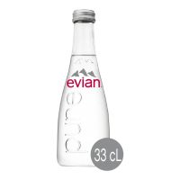 EVIAN MINERAL WATER (GLASS BOTTLE) 330 ML