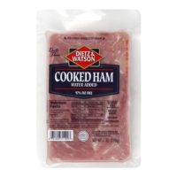 DIET & WATSON COOKED HAM 7 OZ (CONTAINS PORK)