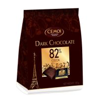 CEMOI QUATROSEAL MT 82% CHOCOLATE BAG 150 GMS
