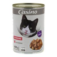 CASINO TERRINE CAT SAUMON COAP 400 GMS