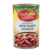 CALIFORNIA GARDEN FAVA BEANS WITH TAHINA 450 GMS