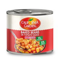 CALIFORNIA GARDEN BAKED BEANS IN TOMATO SAUCE 220 GMS