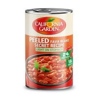 CALIFORNIA GARDEN PEELED FAVA BEANS SECRET RECIPE 450 GMS