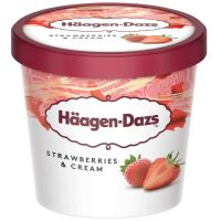 HAAGEN-DAZS STRAWBERRY ICE CREAM 100 ML