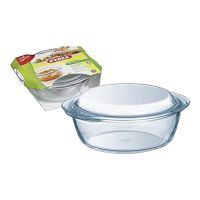 PYREX CLASSIC GLASS CASSEROLE 1.4 LTR ROUND