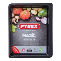 PYREX AGIC METAL OVENWARE RECTANGULAR ROASTER