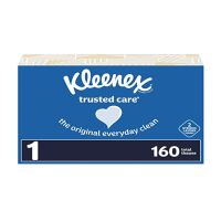 KLEENEX TISSUES TRUSTED CARE THE ORIGINAL 160 CT