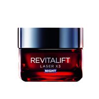 LORIAL PARIS REVITALIFT LASER X3 ANTI-AGING CREAM-MASK NIGHT WITH HYALURONIC ACID AND CONCENTRATED PRO-XYLANE 50 ML