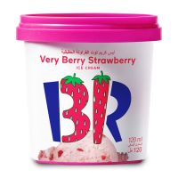 BASKIN ROBBINS VERY BERRY STRAWBERRY ICE CREAM 120 ML