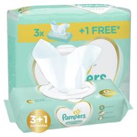 PAMPERS SENSITIVE BABY WIPES 56S 3+1 FREE