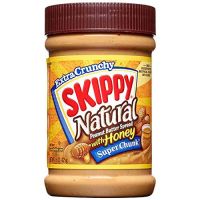 SKIPPY PEANUT BUTTER NATURAL RED SODANDSUG 15 OZ