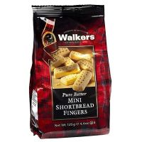 WALKERS MINI SHORTBREAD FINGERS BAG 125 GMS