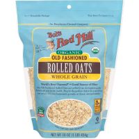 BOBS ORGANIC OLD FASHIONED ROLLED OATS 453 GMS
