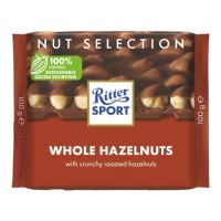 RITTER NUT PERFECTION MILK WHOLENUT 100 GMS