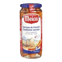 MEICA 6 FRANK FURTER KNAK WORSTEN 250 GMS (CONTAINS PORK)