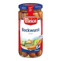 MEICA DUITSE BOCKWURST SAUSAGE 180 GMS (CONTAINS PORK)