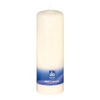 GIES PILLAR CANDLE 180X78 MM WHITE