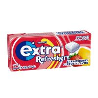 WRIGLEY'S EXTRA REFRESH STRAWBERRY CITRUS SUGAR FREE 7'S