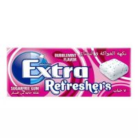 WRIGLEY'S EXTRA REFRESHER BUBBLEMINT SUGAR FREE 7'S