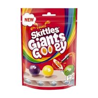 SKITTLES GIANTS GOOEY POUCH 125 GMS