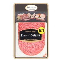 DFE SLICED DANISH SALAMI PM1 80 GMS (CONTAINS PORK)