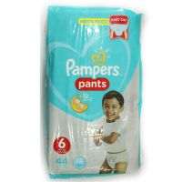 PAMPERS PANTS JUMBO PACK # S6 44`S