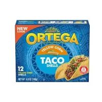 ORTEGA TACO SHELLS YELLOW CORN 4.9 OZ