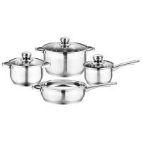 SCHON HAUS STAINLESS STEEL COOKWARE SET 7S