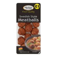 DFE SWEDISH STYLE MEATBALLS 200 GMS (CONTAINS PORK)