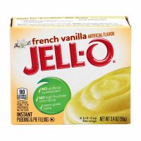 JELLO INSTANT PUDDING AND FRENCH VANILLA 3.4 OZ