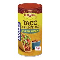 OLD ELPASO OLD EL PASO SEASONING TACO LOW SODIUM 6.25 OZ