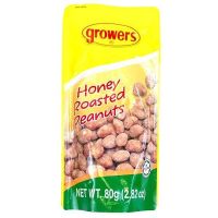 GROWERS PEANUTS HONEY ROASTED 80 GMS