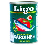 LIGO SARDINES IN TOMATO SAUCES 155 GMS