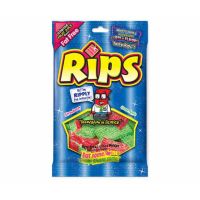 FOREIGN CANDY RIPS BITE SIZE STRAWBERRY GREEN APPLE 4 OZ