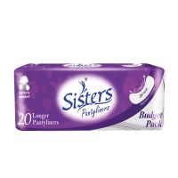 SISTERS LONGER PANTYLINER BUDGET PACK 20'S