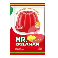 MRGULAMAN RED JELLY POWDER MIX 24 GMS