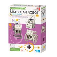 4M ECO ENGINEERING 3 IN 1 MINI SOLAR ROBOT 1'S