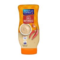 AMERICAN GARDEN CHILLI MAYONNAISE SQUEEZE 14 OZ @PRICE OFFER