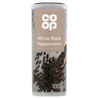 COOP WHOLE BLACK PEPPERCORNS 100 GMS