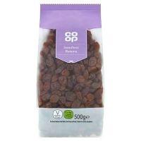 COOP SEEDLESS RAISINS 500 GMS