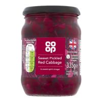 COOP SWEET PICKLED RED CABBAGE 335 GMS
